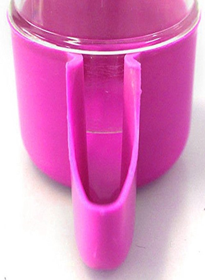 سايج سكوير موزع طعام وبذور وماء على شكل أنبوب مع صينية قابلة للإزالة - لا انسكاب ولا فوضى (وردي) (عبوة من قطعتين) - Image 5